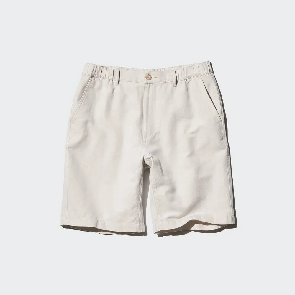 NWT! Uniqlo Linen Blend Shorts - 
